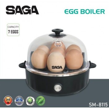 SAGA ELECTRIC STEAM EGG BOILER SM-8115